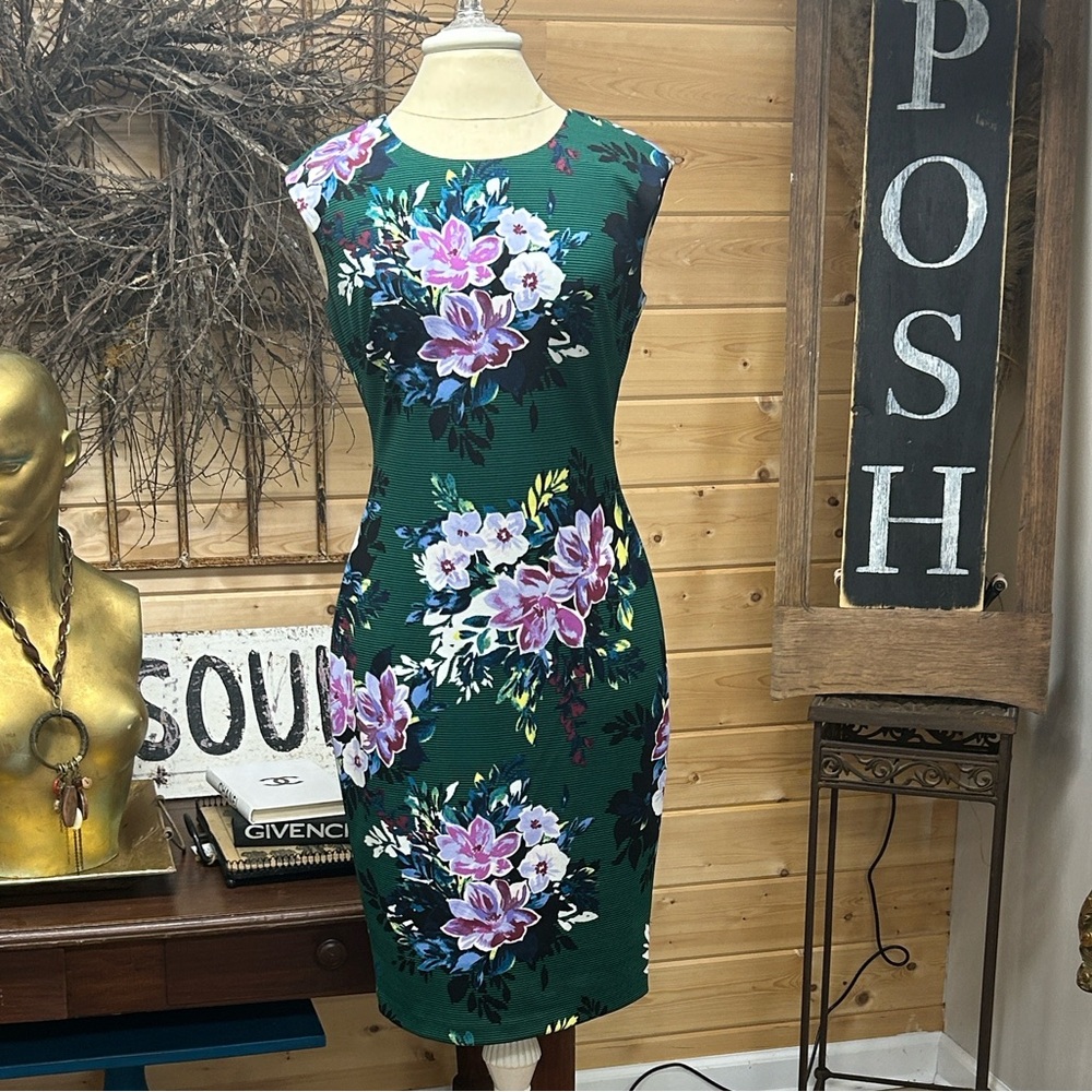 Floral print dress